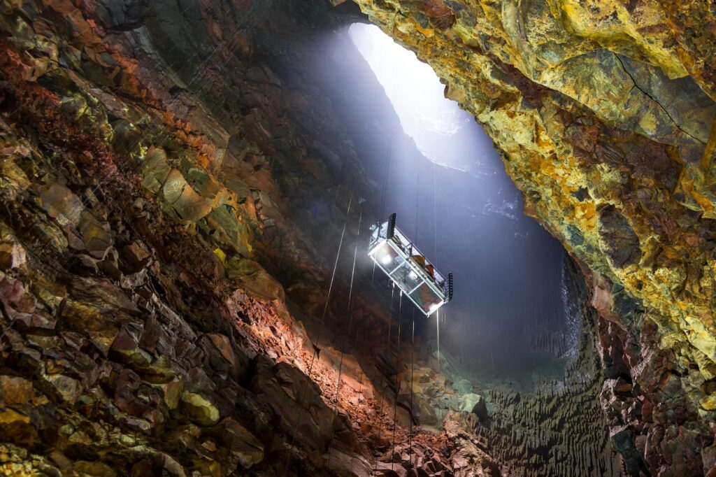 Inside Volcano Tour, Thrihnukagigur Volcano | InsideTheVolcano.com