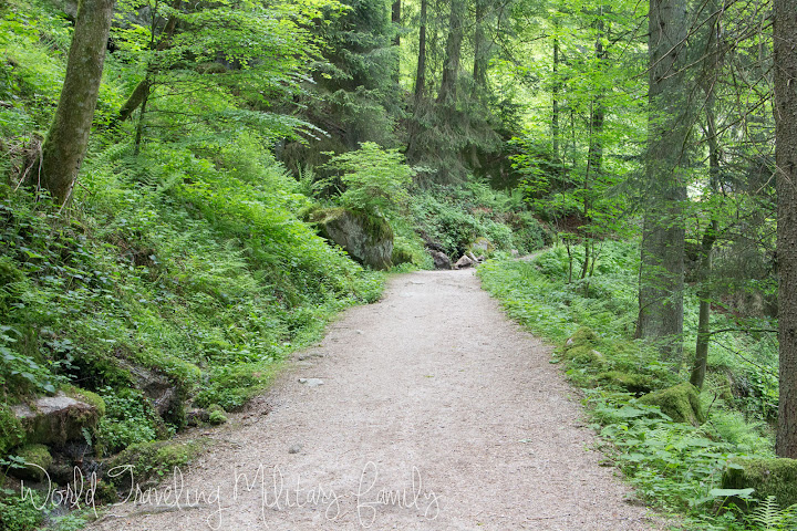Triberg Waterfall - Triberg, Germany in the Black Forest - World Traveling Military Family