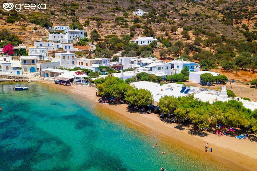 Sifnos Vathi Village: Photos, Map