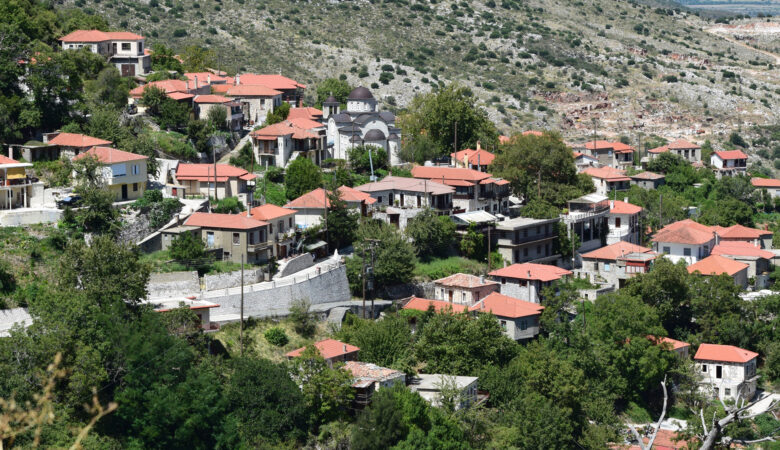 Άποψη των Άνω Δολιανών.