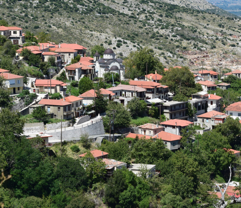 Άποψη των Άνω Δολιανών.