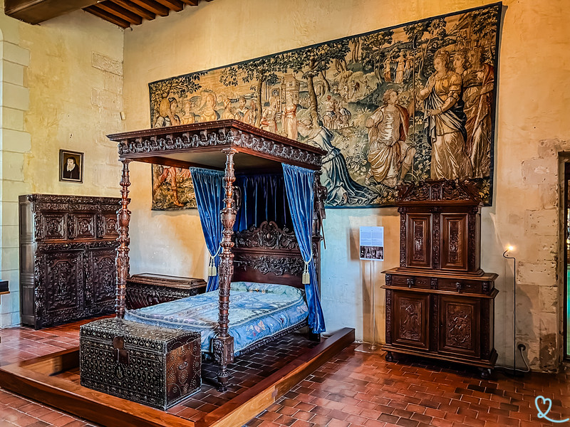 Το δωμάτιο της Αικατερίνης των Μεδίκων στο Château de Chaumont-sur-Loire