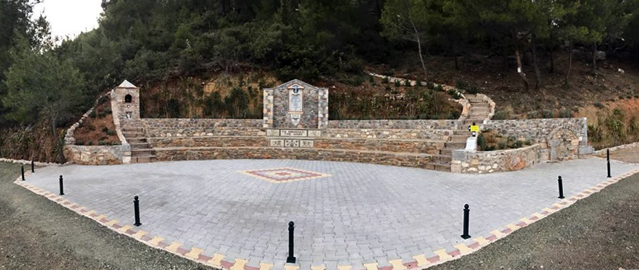 Ο διαμορφωμένος χώρος μνήμης της Ηρώς στα Πολιτικά.