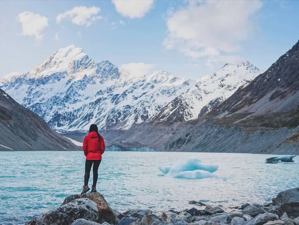 Hooker Valley και ο αλπικός κόσμος του Aoraki