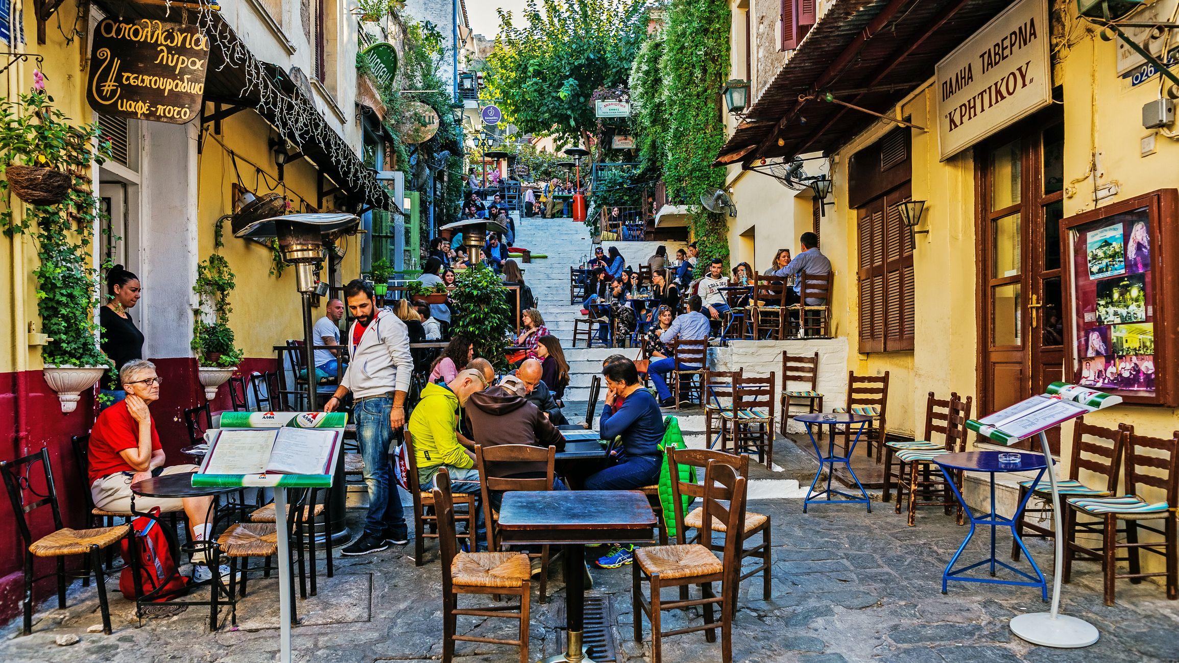 Τα σκαλοπάτια της Πλάκας